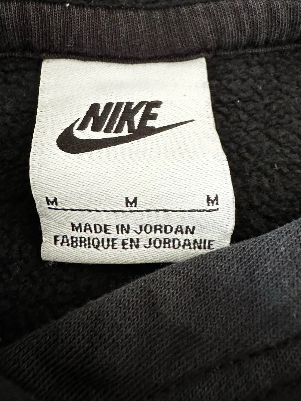 Nike Kids Black Hoodie Size M